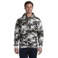 CODE FIVE Camouflage Pullover Hooded Sweatshirt